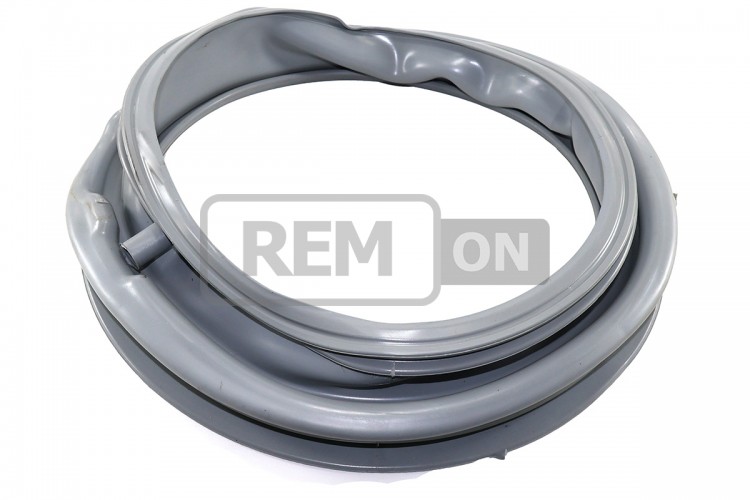 Гума люка пральної машини Miele 5710954, 5978913 (1 патрубок наскрізний)